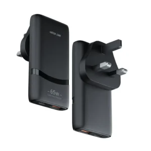 Green Lion 65W Gan Adapter Type-C Ports | UK Plug