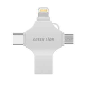 Green Lion 4 in 1 USB Flash Drive 256GB