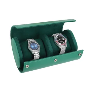 Green Lion Duo Watch Roll Case